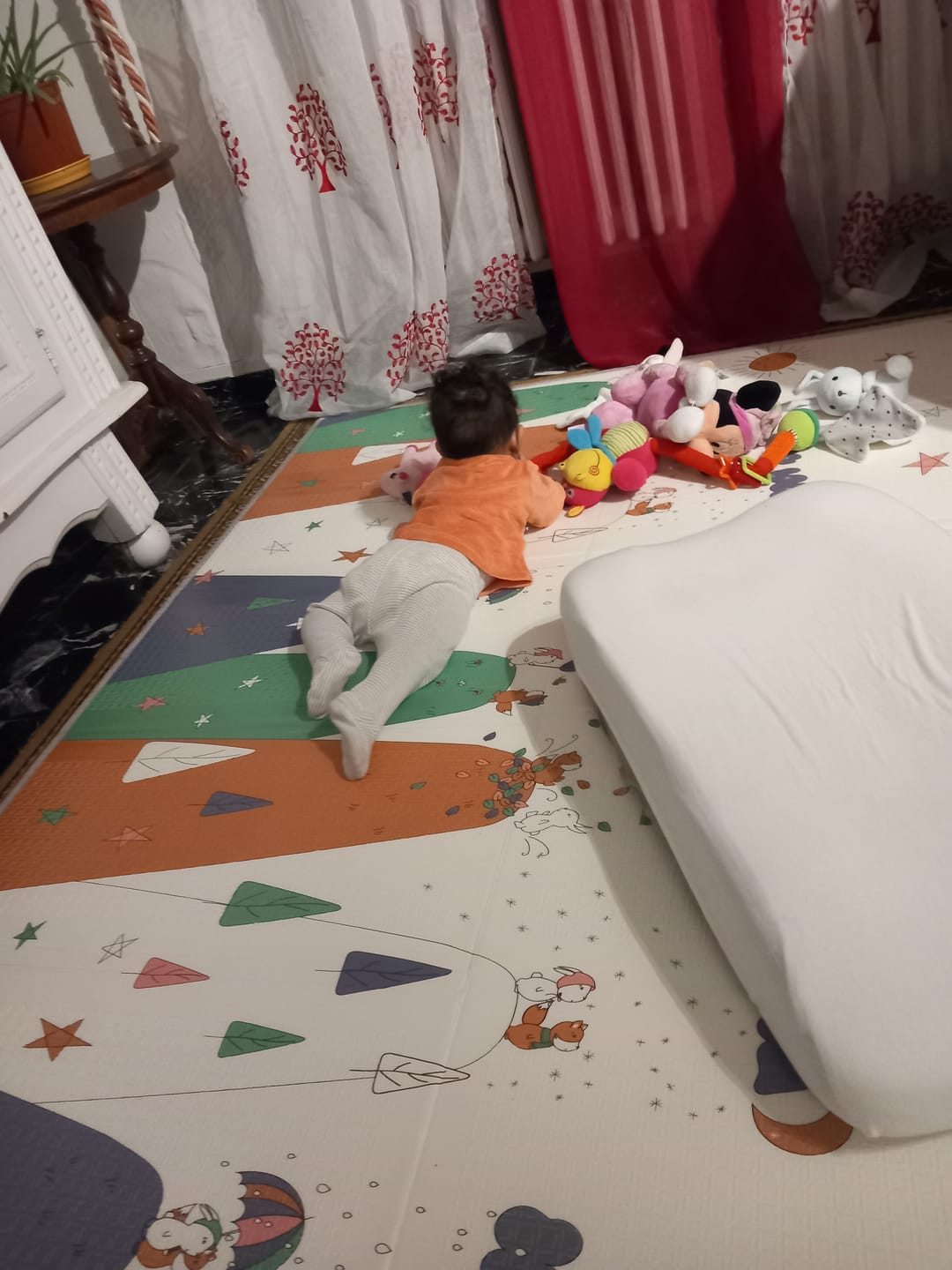 Customer photo review of Tapis d'éveil pliable anti-choc XXL