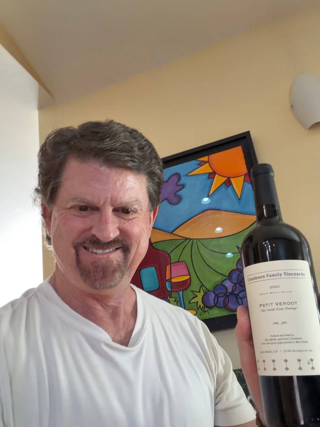 Customer photo review of 2020 Au Bon Climat Clendenen Family Vineyards Petit Verdot Bien Nacido Santa Maria Valley