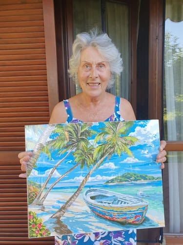 Customer photo review of Barque sous les Cocotiers