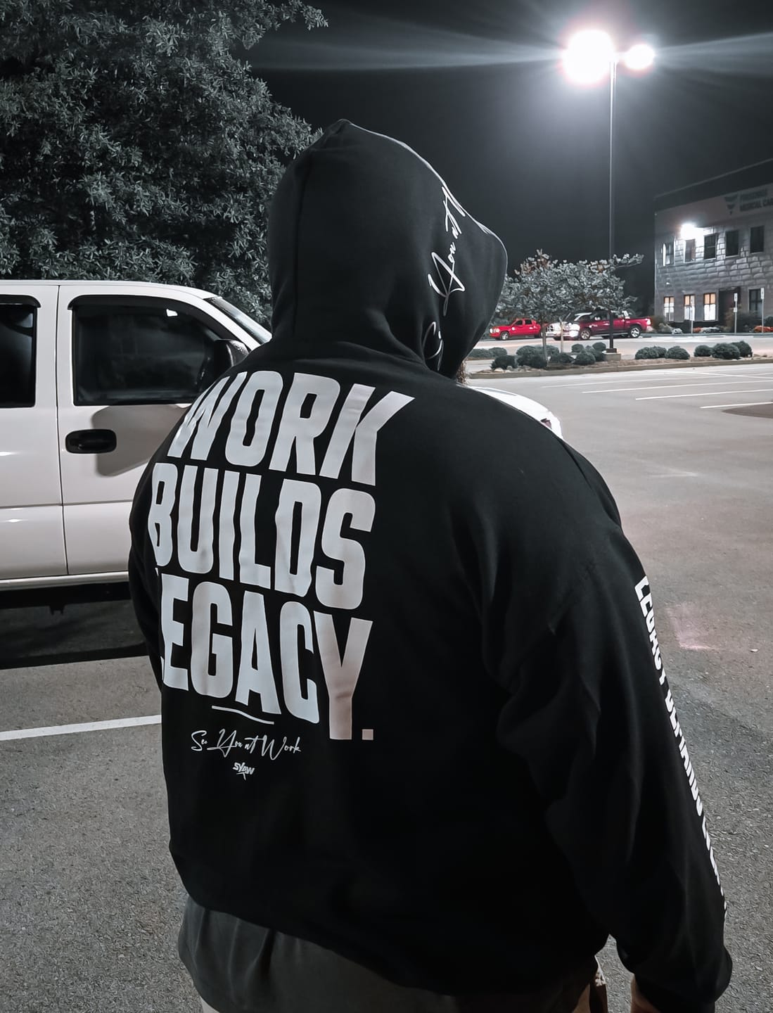 Customer photo review of SYAW "Signature Hoodie" Black (S-4XL)