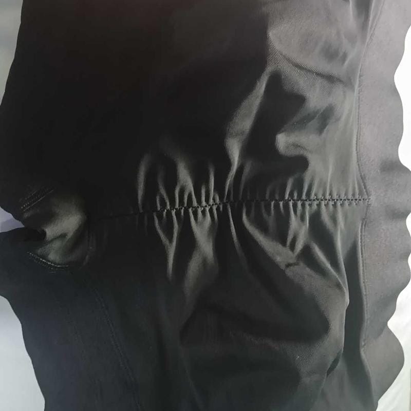 Customer photo review of Culotte taille haute à bandes croisées