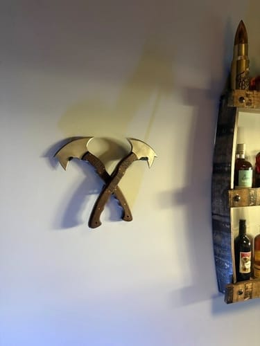 Customer photo review of Сustom made tomahawk "Ogun"