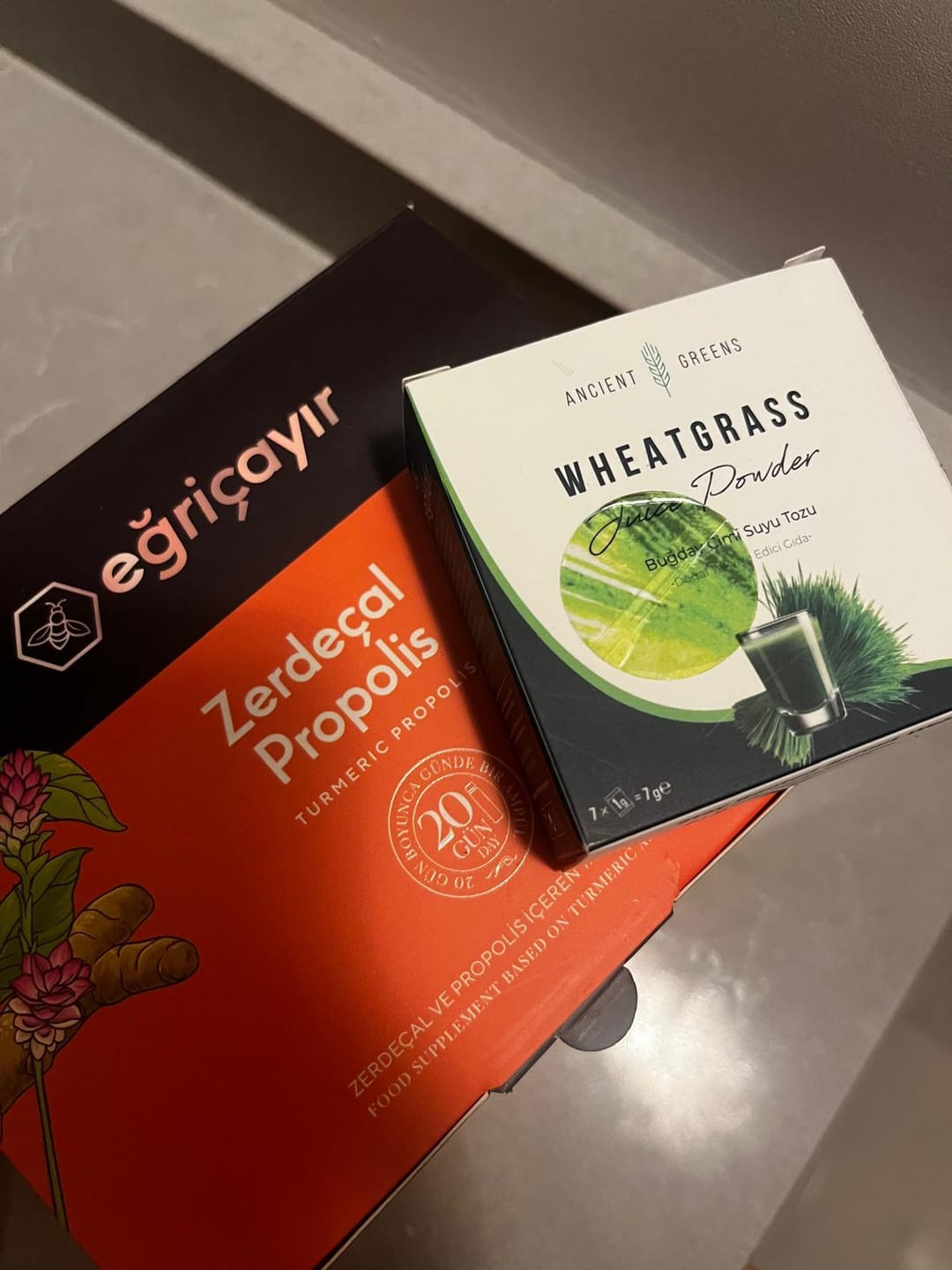Customer photo review of 7 Günlük Buğday Çimi Suyu Tozu