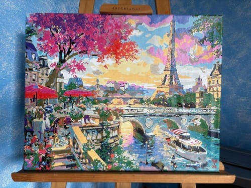 Customer photo review of Diner en bords de Seine