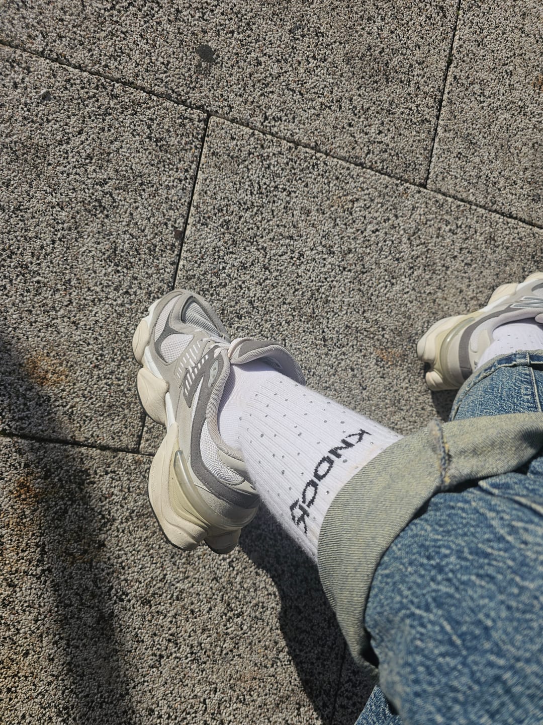 Customer photo review of GLOW UP SOCKS