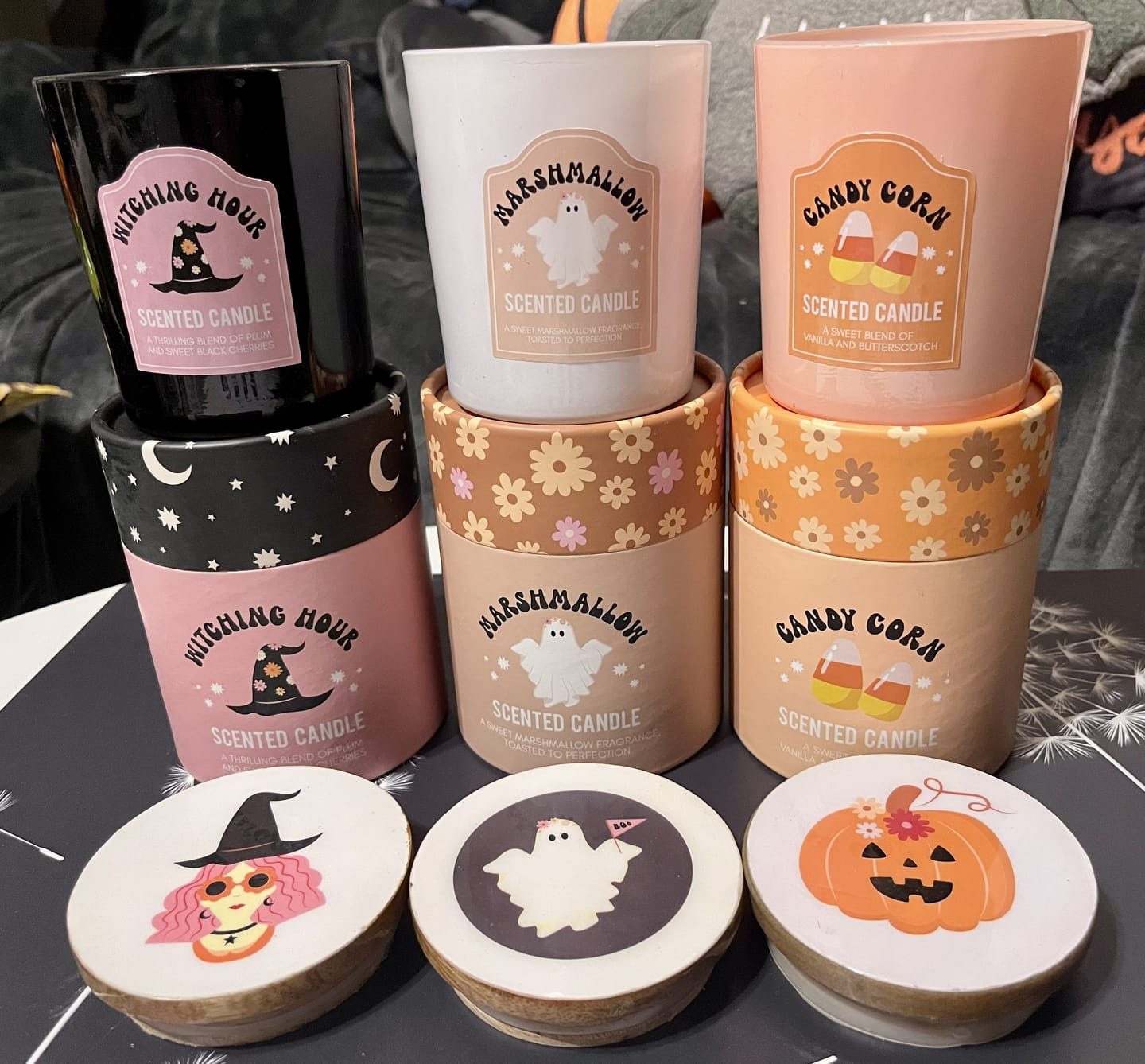 Customer photo review of Summerween Duftkerzen-Set