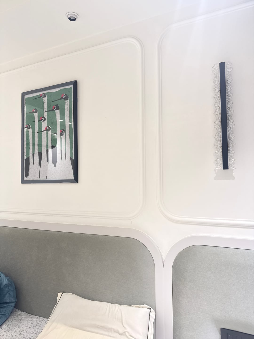 Customer photo review of The Flock Wall Art Print