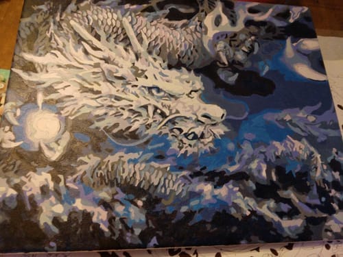 Customer photo review of Dragon de glace