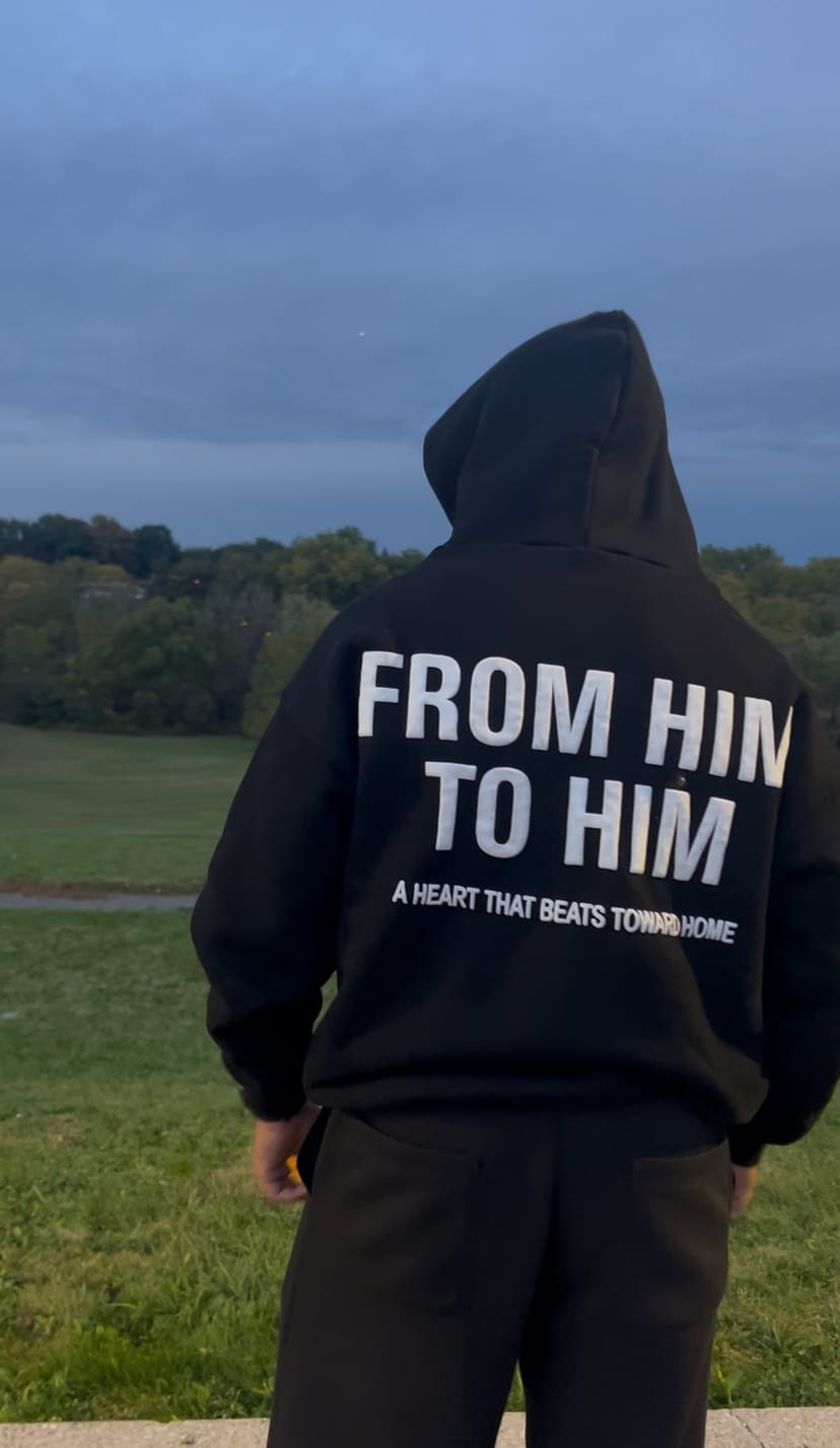 Customer photo review of Black Islamic Hoodie