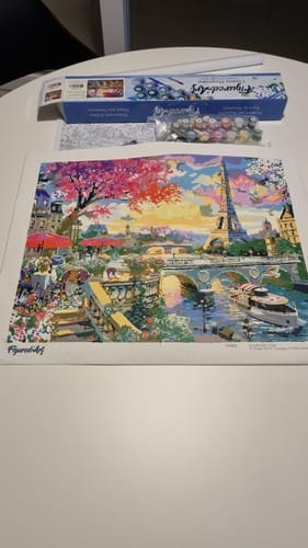 Customer photo review of Diner en bords de Seine
