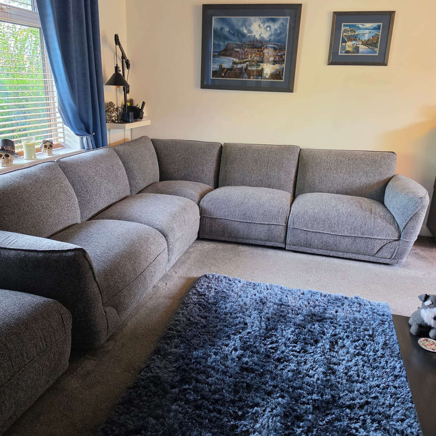 Customer photo review of Belize Large Modular Corner Sofa, Cosy Coal