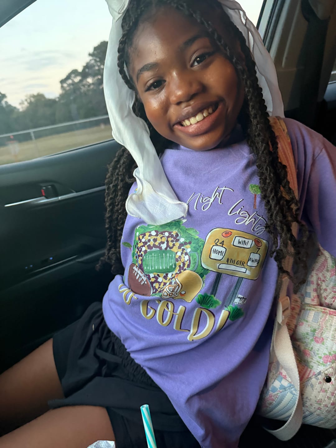 Customer photo review of Youth Purple F.N.L Shirt