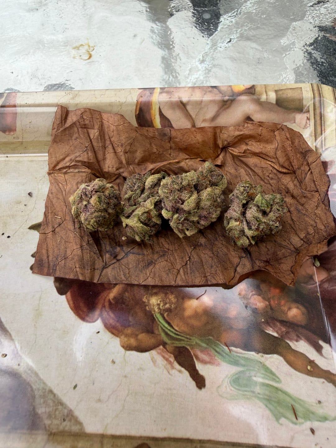 Customer photo review of Tropicana Cherry THCA Flower