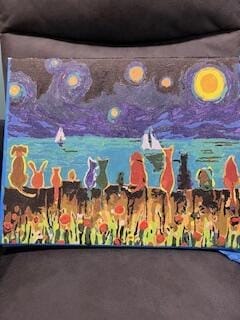 Customer photo review of Nuit étoilée et Animaux de dos