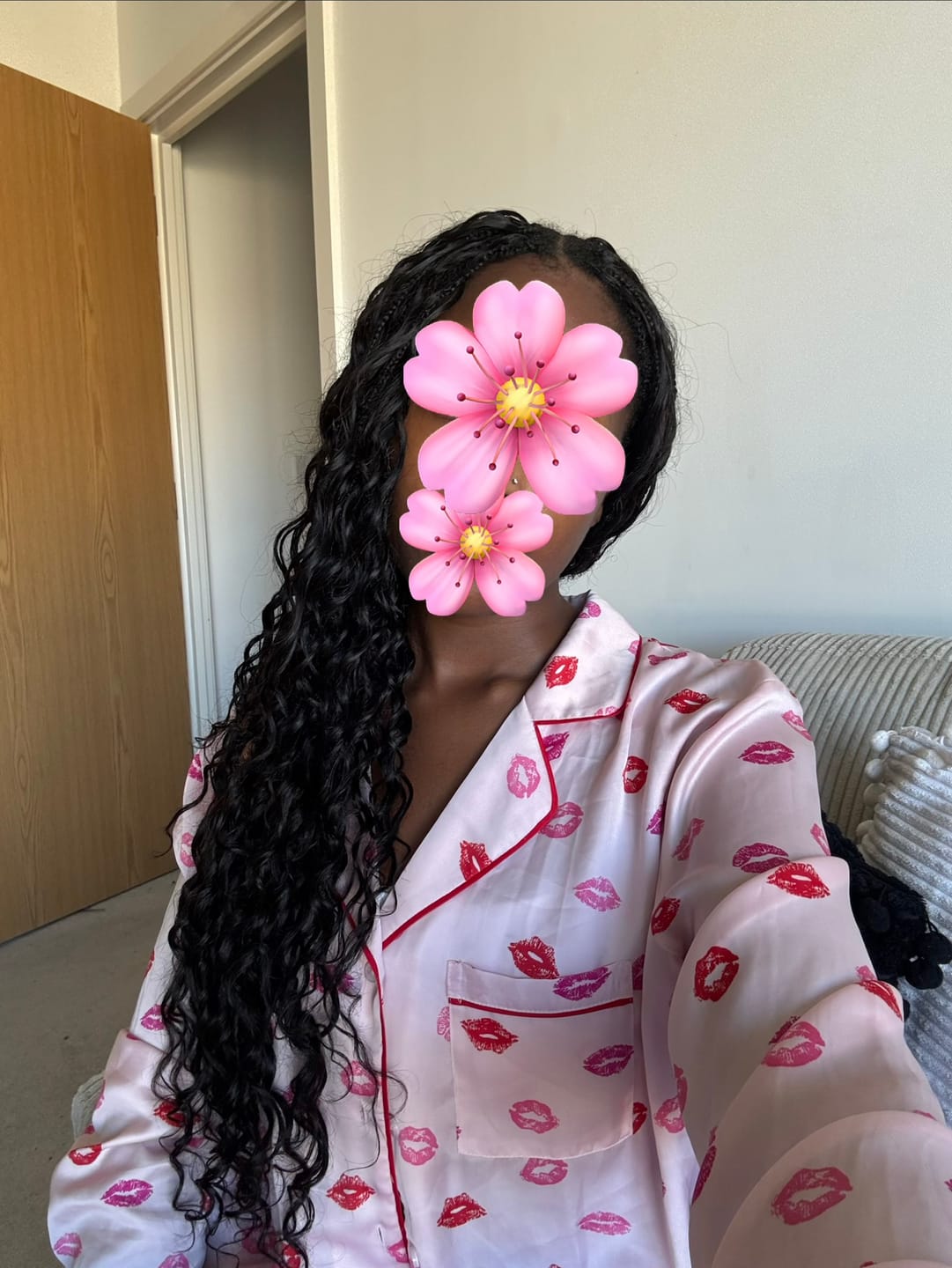 Customer photo review of Ywigs Loose Deep Wave Human Crochet Hair for Miracle Knots