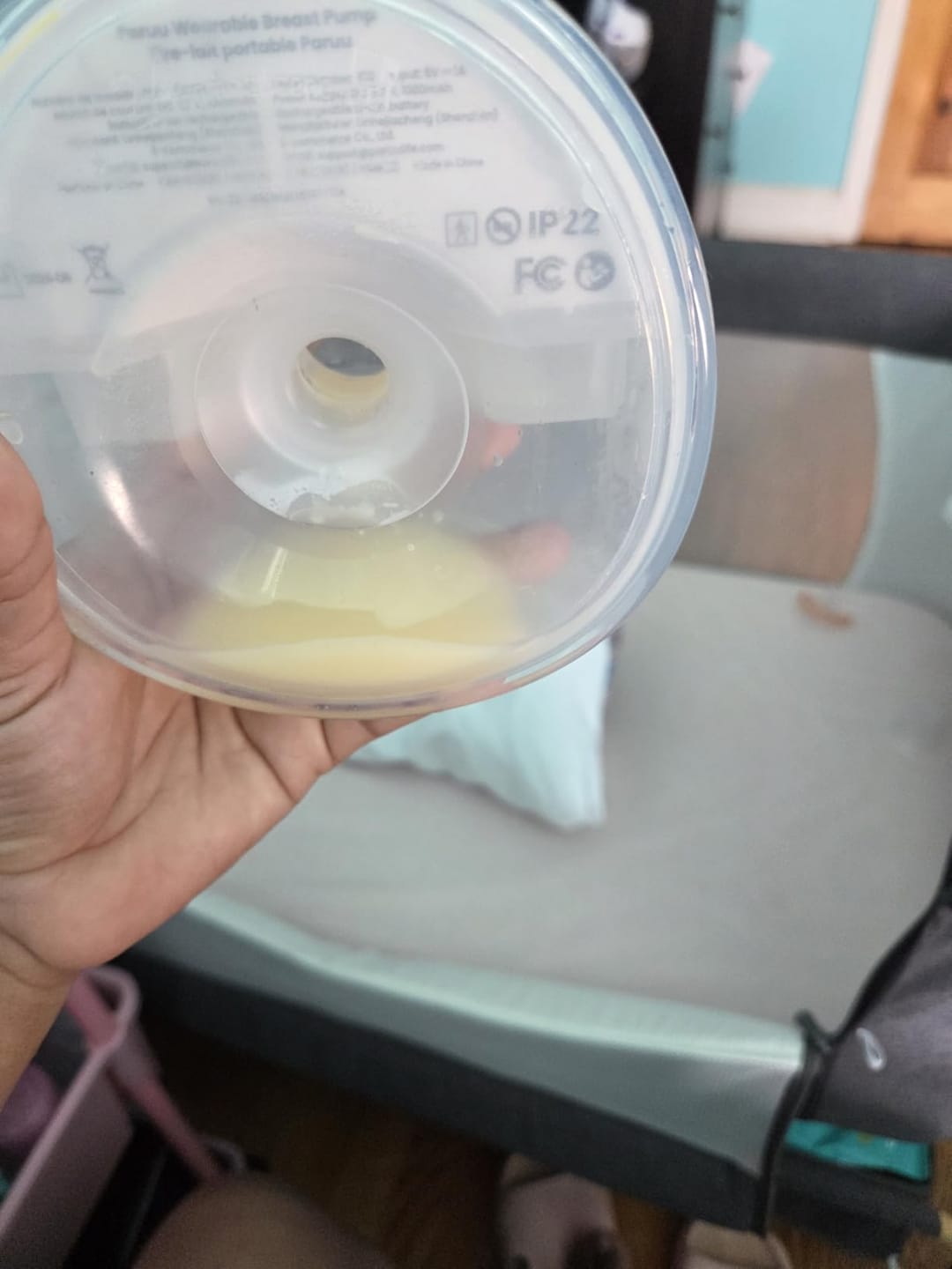 Customer photo review of MilkFlow – Tragbare elektrische Milchpumpe im 2er-Set