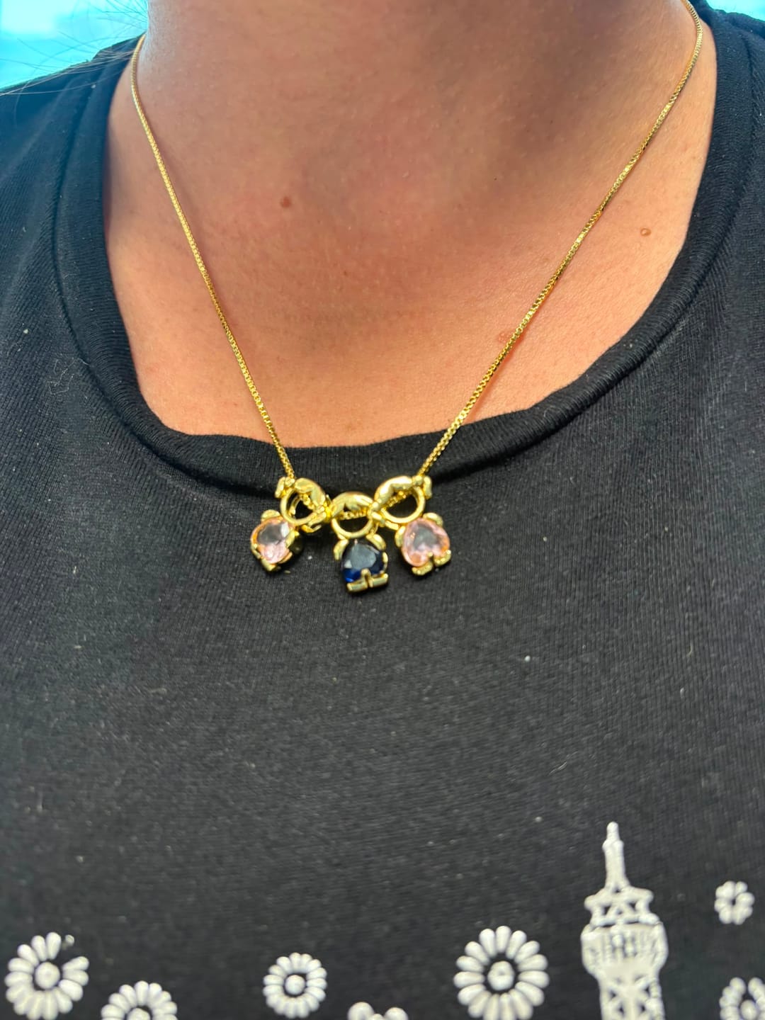 Customer photo review of Collar Cerquita - Mamá e Hijos