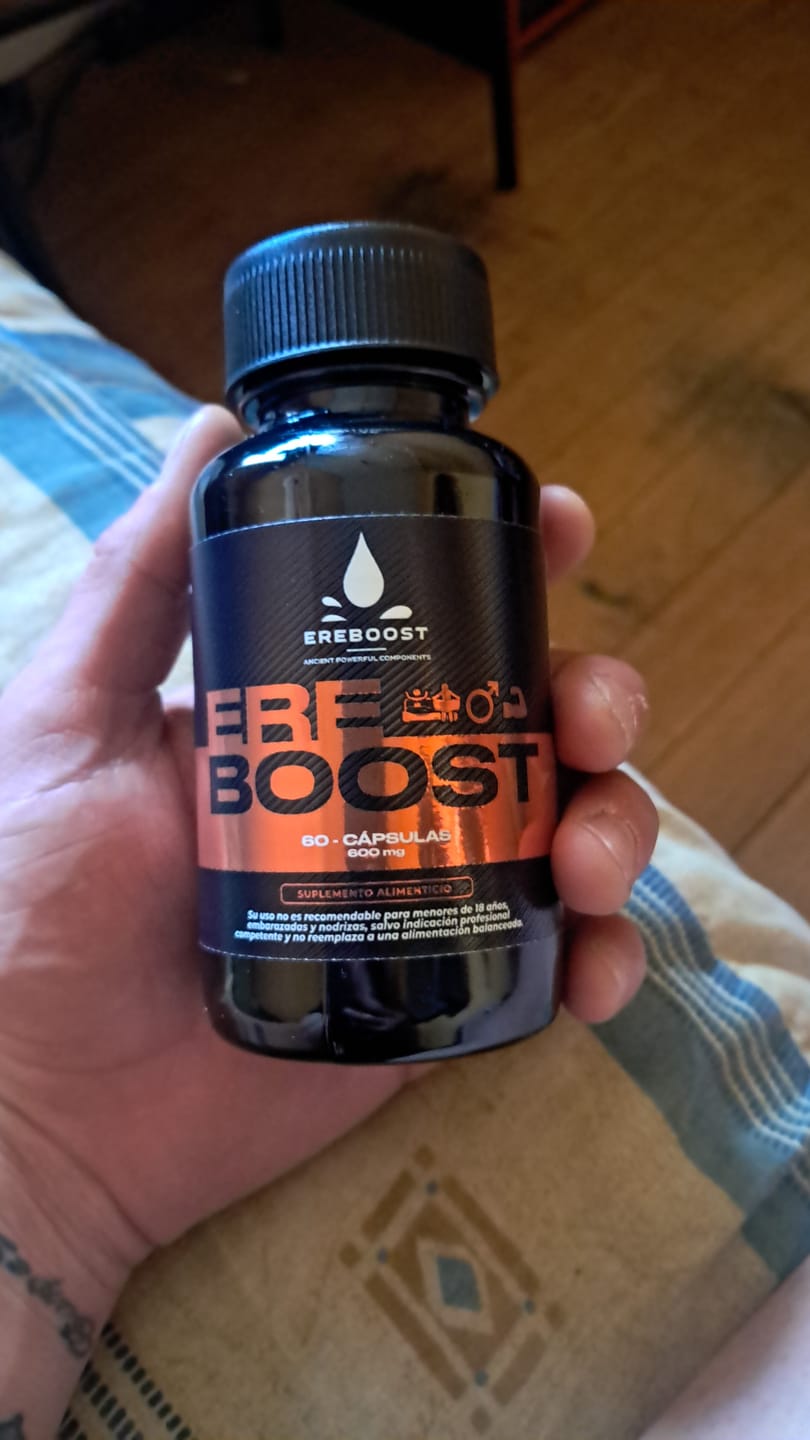 Customer photo review of EREBOOST | 60 Cápsulas | Pack 3 meses