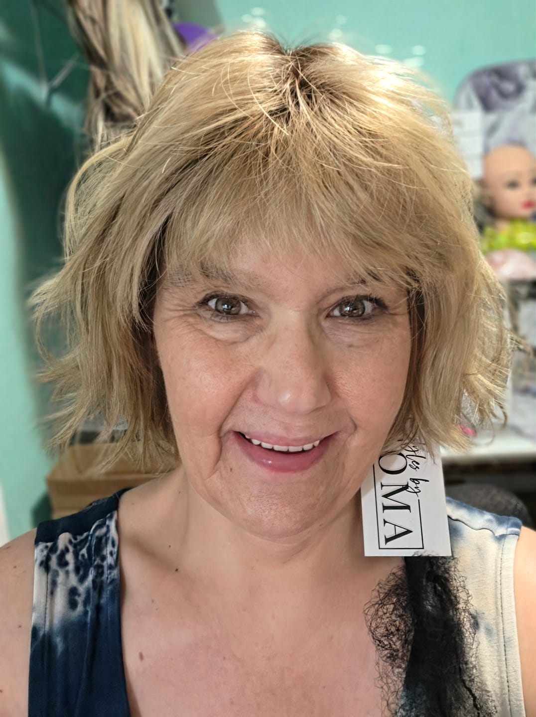 Customer photo review of TENDER THOUGHTS - Sunlit Beige Blonde