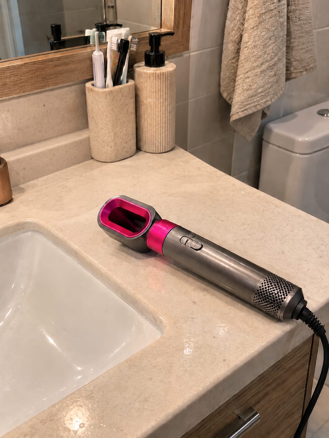 Customer photo review of Secador & Moldeador 5 en 1