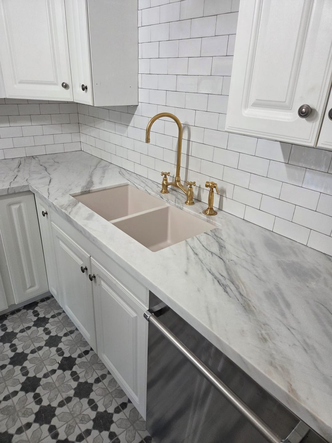 Customer photo review of Victorian Kitchen Faucet