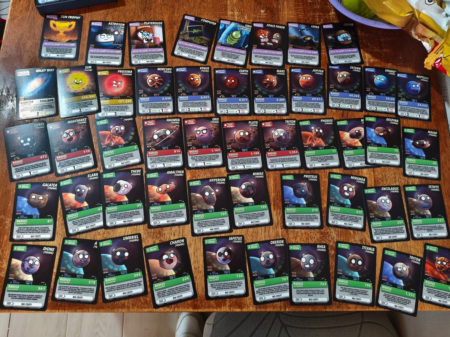Customer photo review of SolarCards 2nd Edition Two-player Classic Set (Duel Deck)