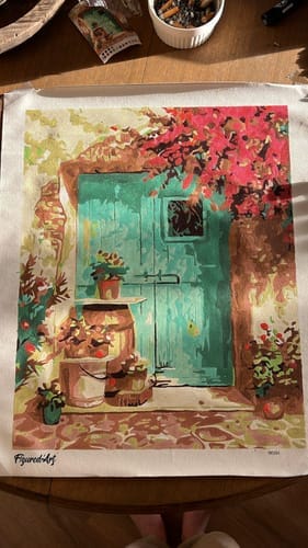Customer photo review of Entrée fleurie