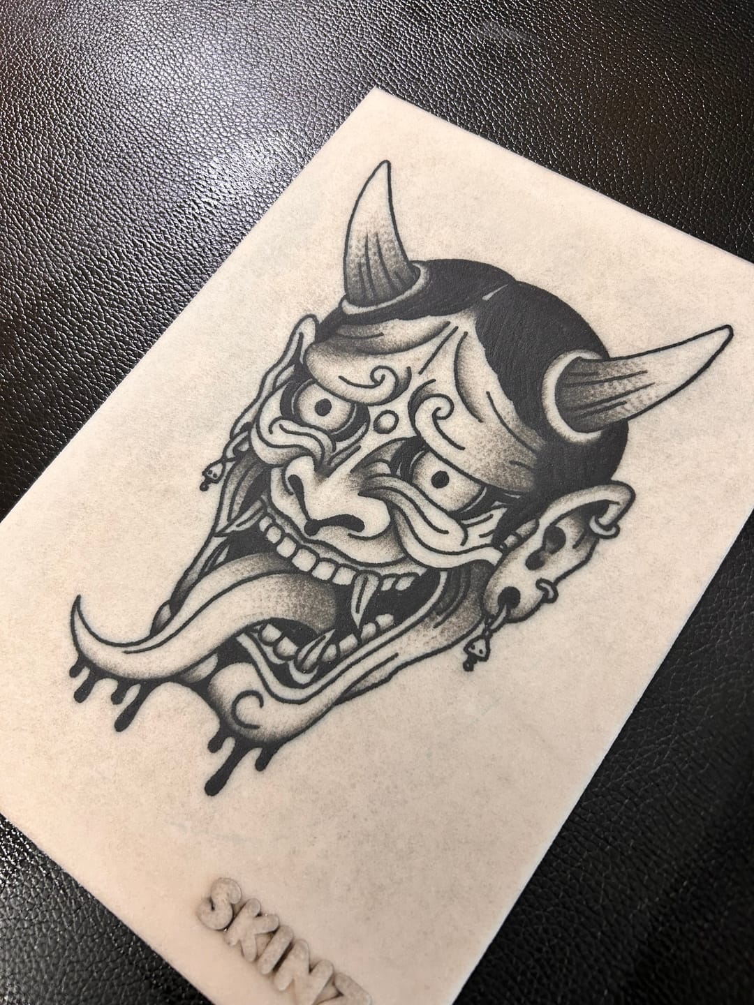 Customer photo review of Tattoo Practice Skin | Size Small A5 | Ben Fisher Pack of 4