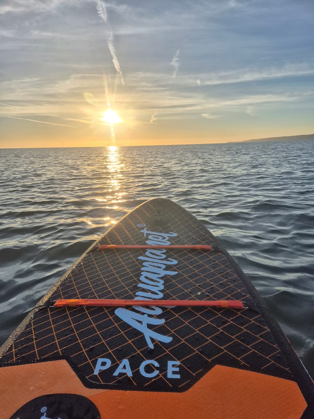 Customer photo review of Aquaplanet PACE Plus 11'8" Inflatable Paddle Board Package - Ember