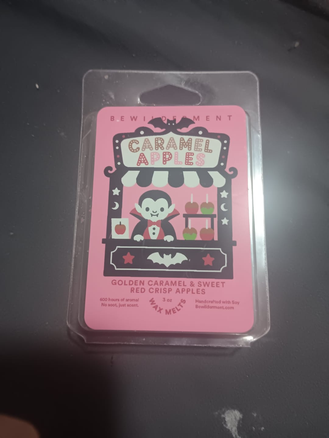 Customer photo review of Caramel Apples Wax Melts