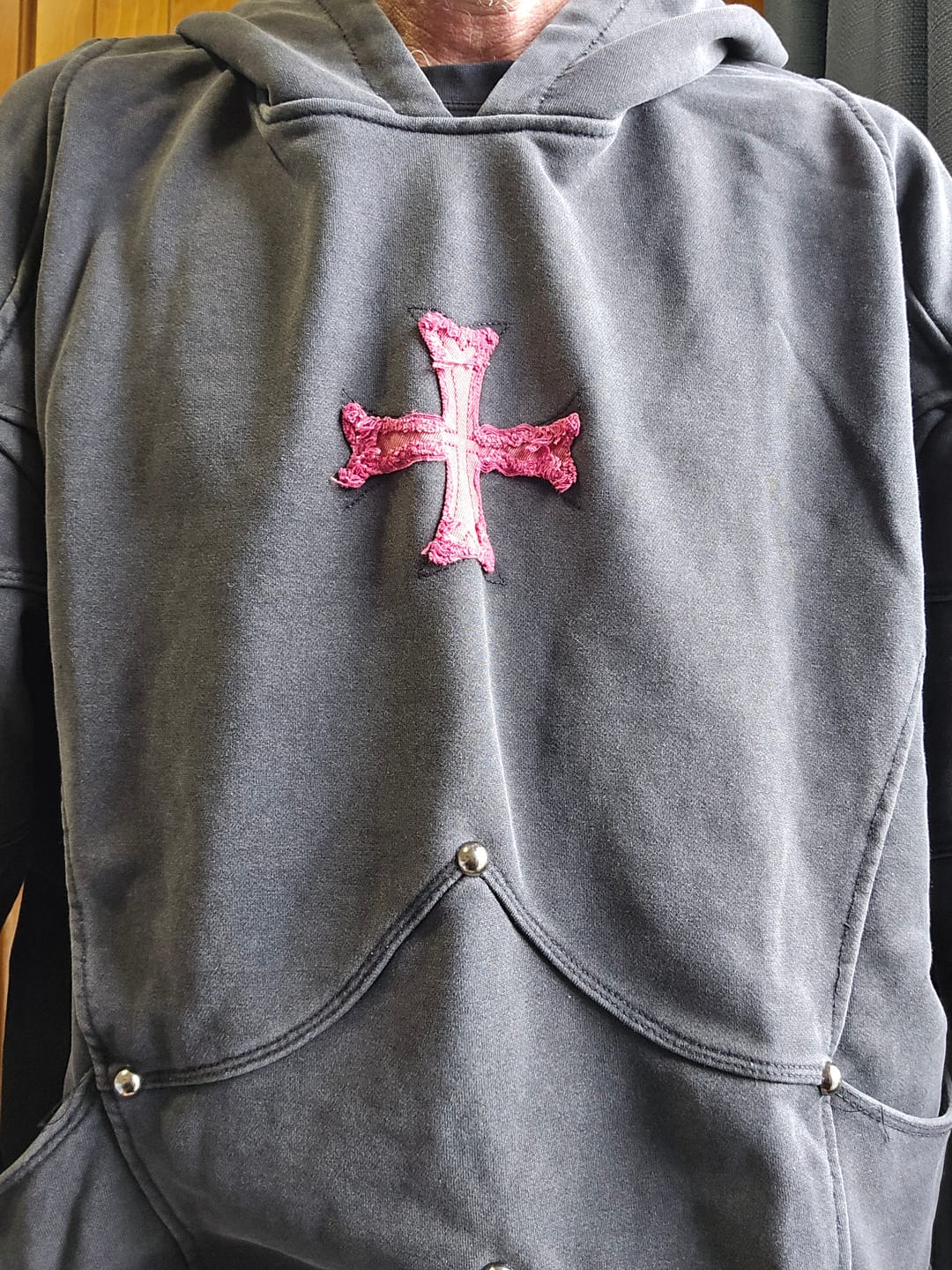 Customer photo review of Crusader Armor Hoodie