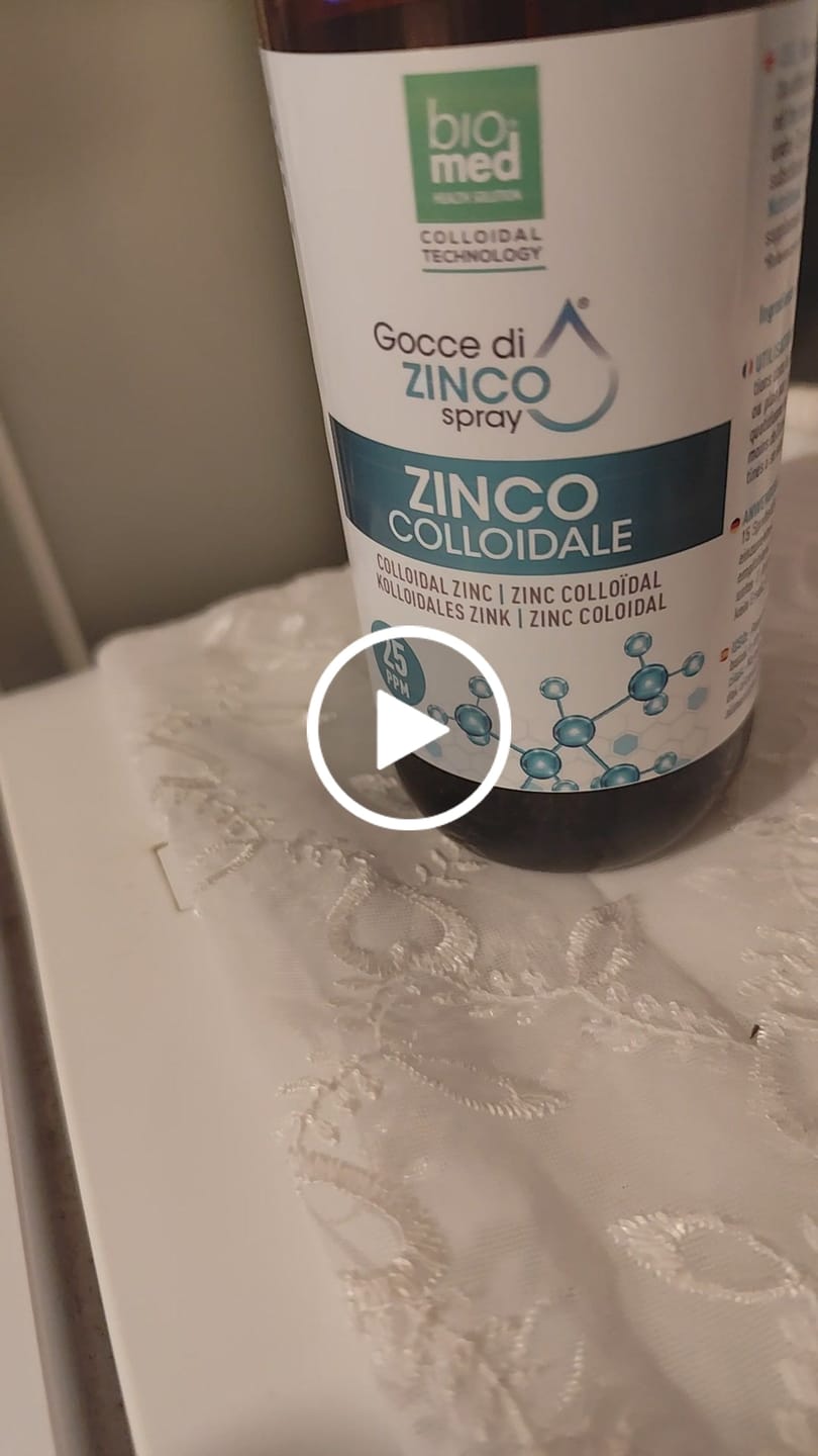 Customer video review of Zinco colloidale spray sublinguale 25 ppm - 500 ml