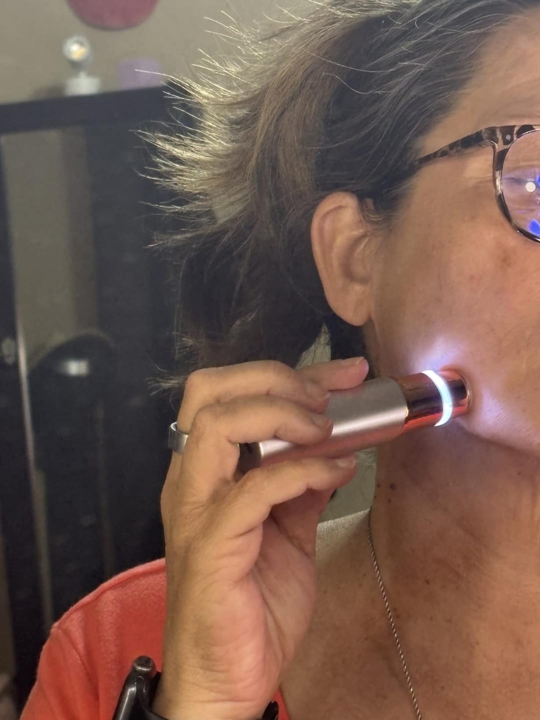 Customer photo review of Browzer™ Brow & Face Trimmer