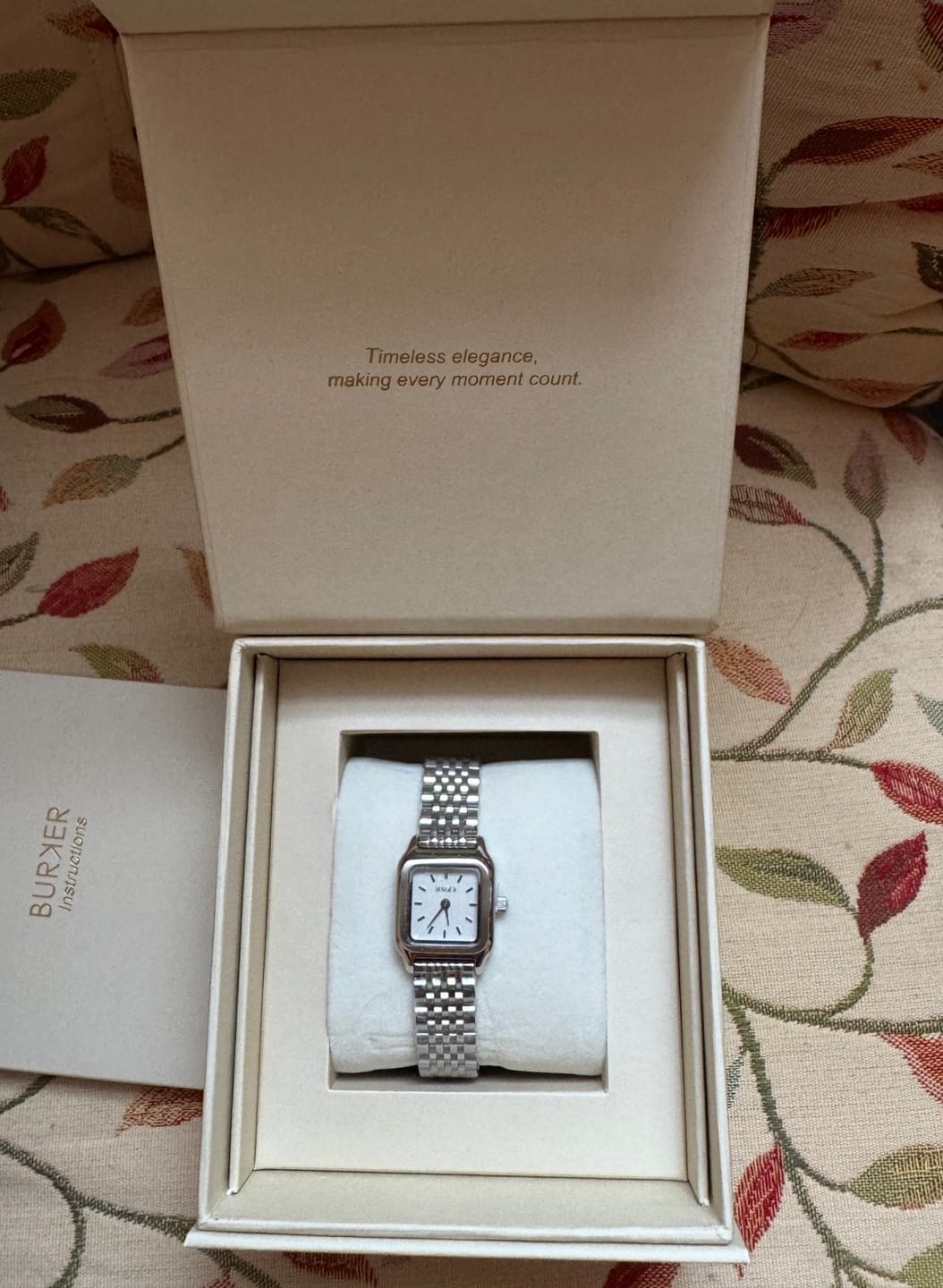 Customer photo review of Macy Petite Silver White