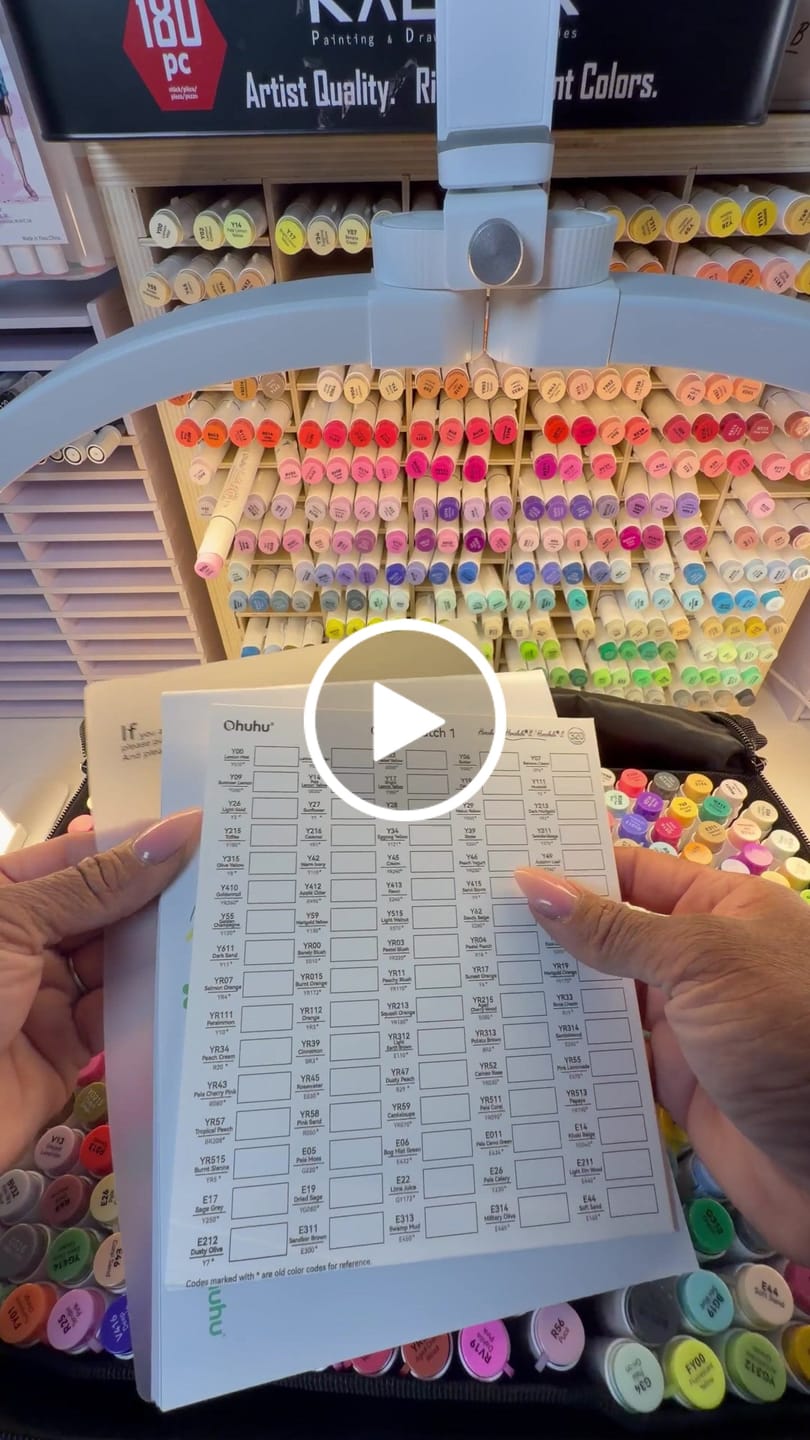 Customer video review of Ohuhu Honolulu² S 320 Basic Colors Dual Tips Alcohol Art Markers, Brush & Soft Chisel