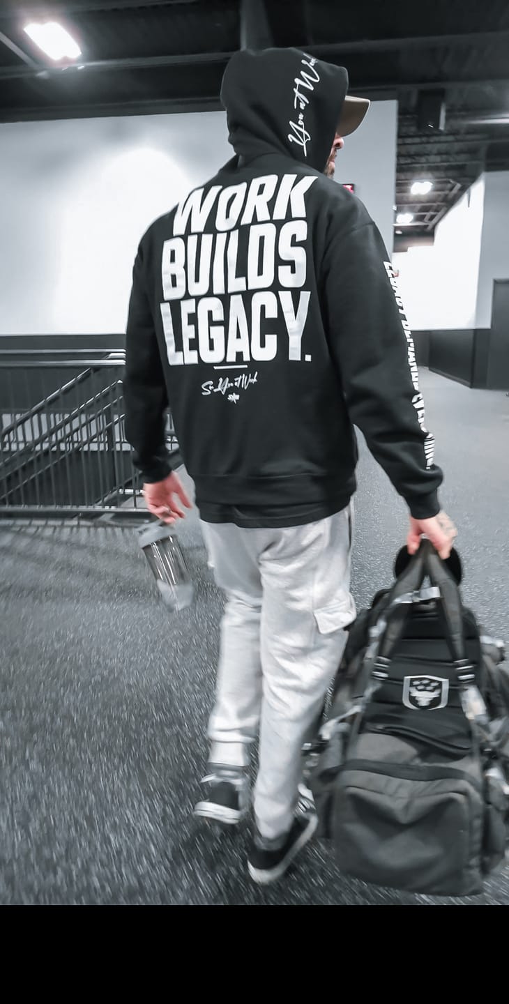 Customer photo review of SYAW "Signature Hoodie" Black (S-4XL)