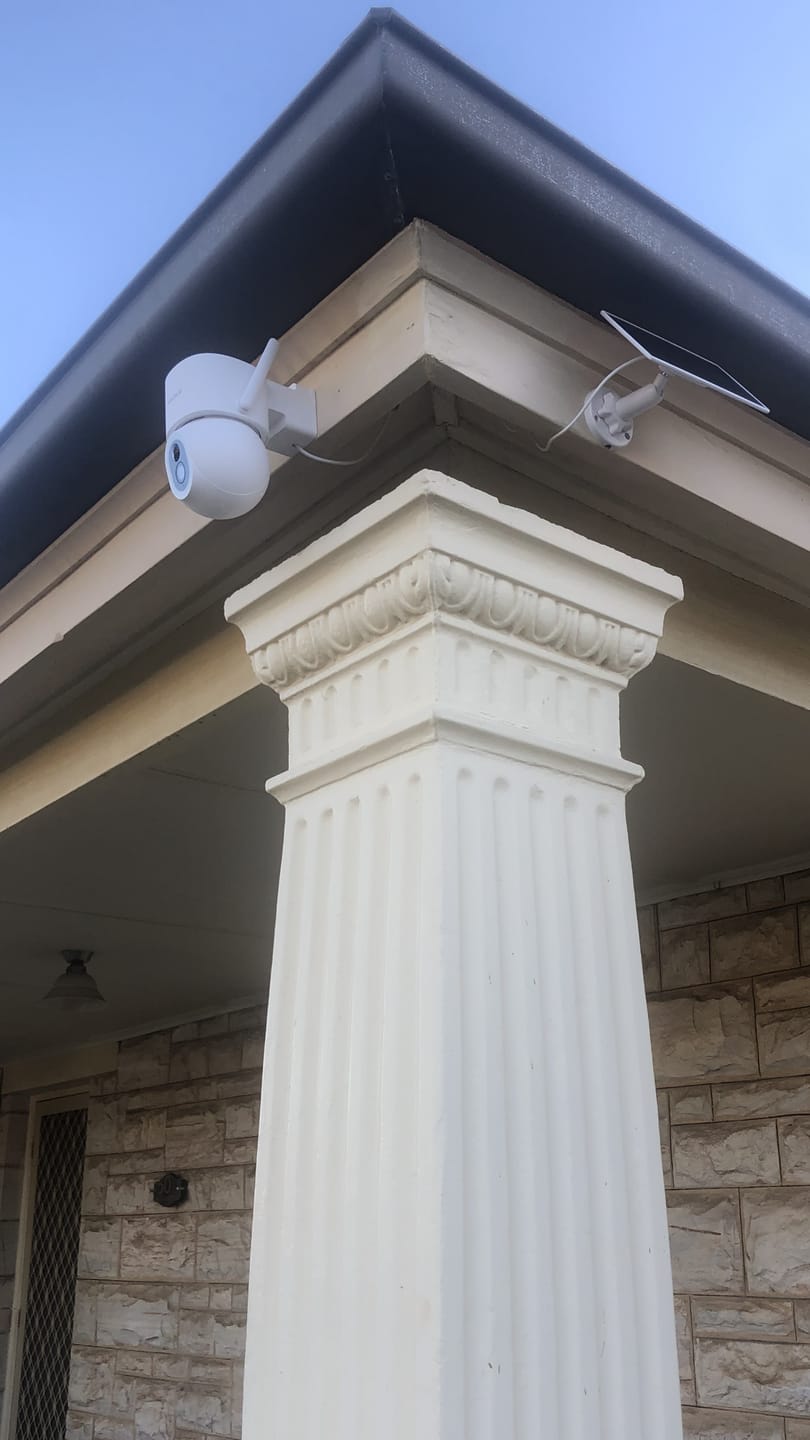 Customer photo review of Solar Camera Pro 3.0 WIFI®