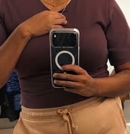 Customer photo review of T-Shirt Shaping Effect