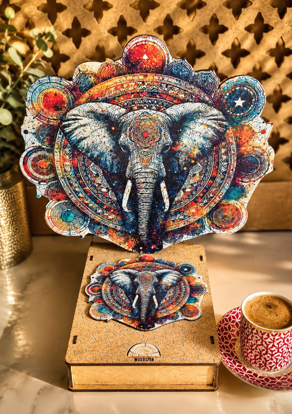 Customer photo review of Koi Yin Yang - Ahşap Puzzle