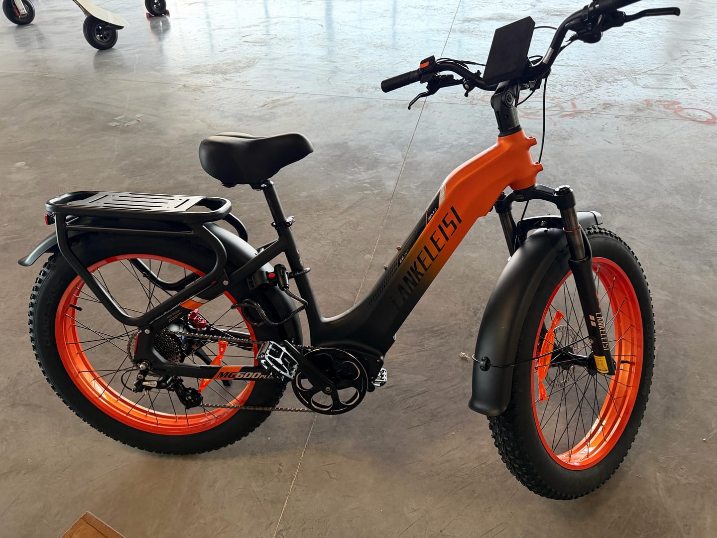 Customer photo review of Lankeleisi MG600 Plus 26" All-Terrain Fat E-Bike (960Wh)