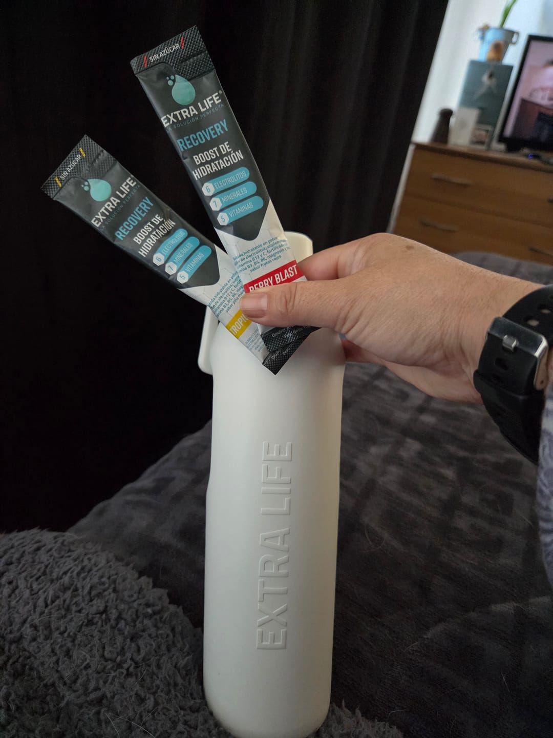 Customer photo review of Boost de Hidratación