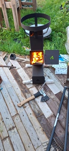 Customer photo review of Camping Axe "Urvangr"
