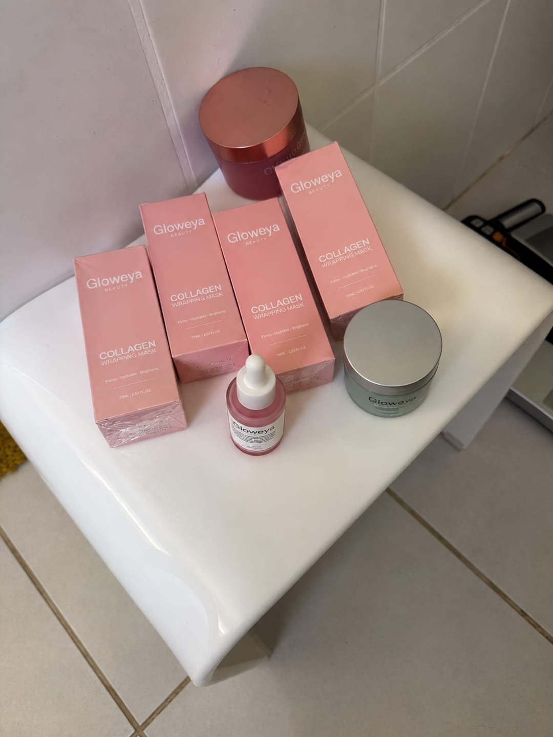 Customer photo review of Bio-Collagen Mask + Brush
