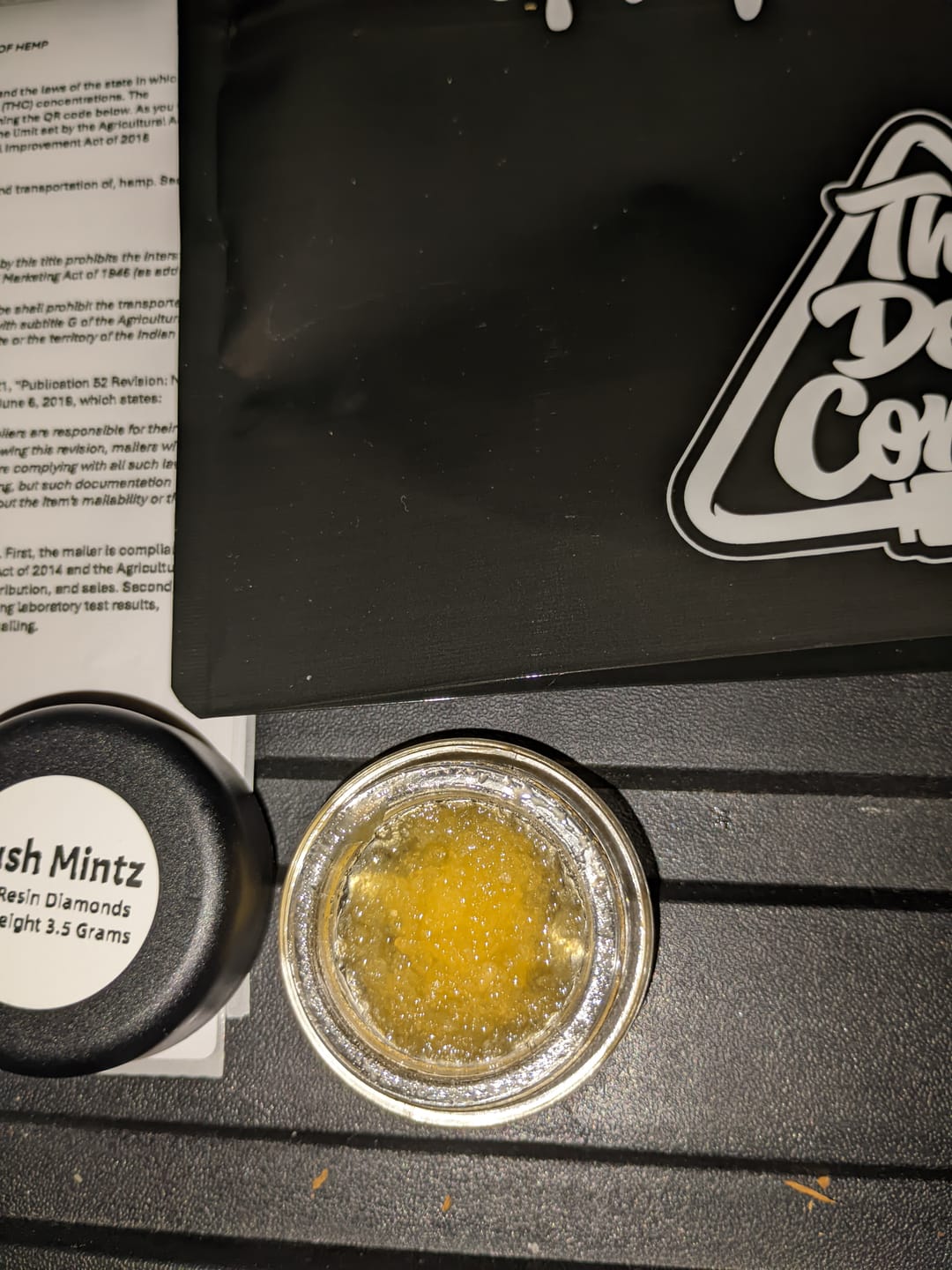 Customer photo review of Kush Mintz | Live Resin Diamonds