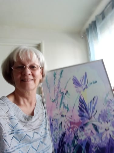 Customer photo review of Fleurs et Papillons