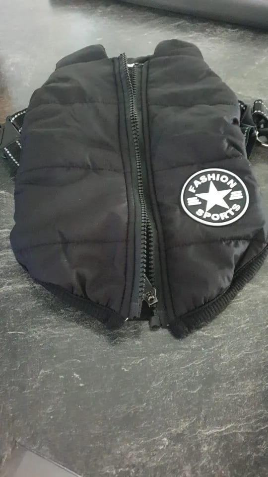 Customer photo review of Manteau imperméable pour Chien