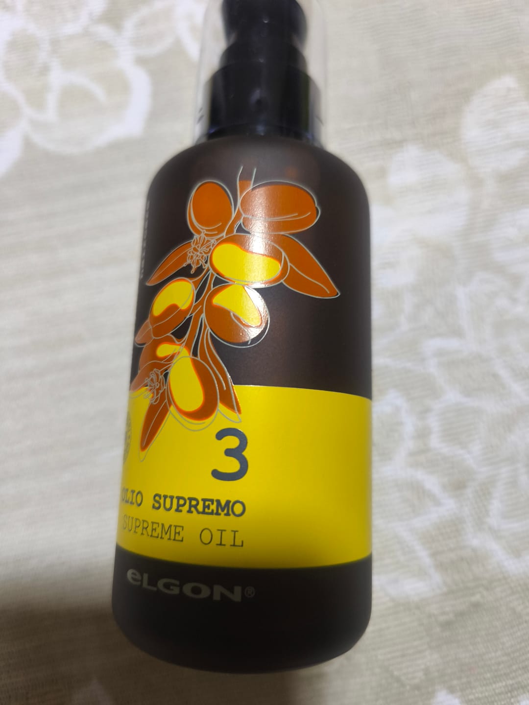 Customer photo review of Óleo Nutritivo Argán Supremo 3 Elgon 100ml