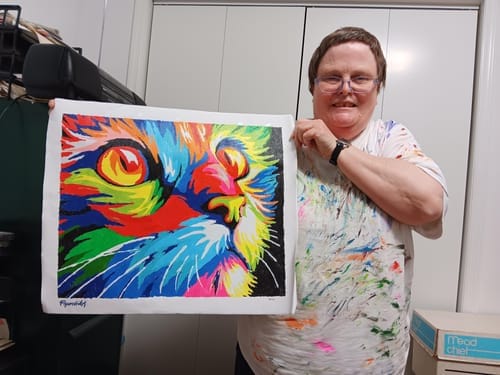 Customer photo review of Félin Pop Art