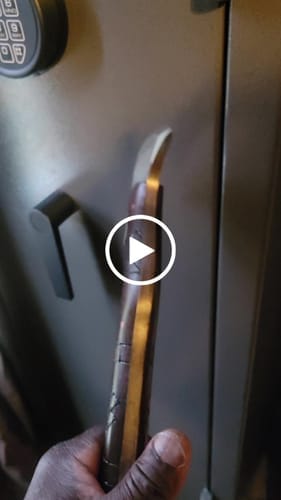 Customer photo review of Сustom made tomahawk "Ogun"