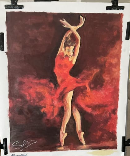 Customer photo review of Danseuse Rouge Magique